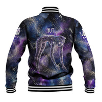 Nut Egyptian Baseball Jacket She Who Bore the Gods Galactic Vessel Cosmic Goddess Star Map