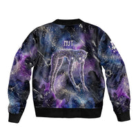 Nut Egyptian Bomber Jacket She Who Bore the Gods Galactic Vessel Cosmic Goddess Star Map