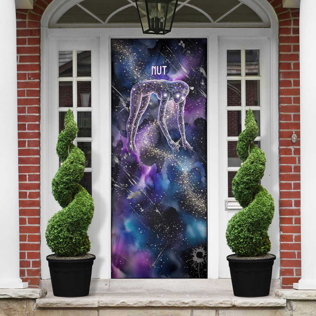 Nut Egyptian Door Cover She Who Bore the Gods Galactic Vessel Cosmic Goddess Star Map