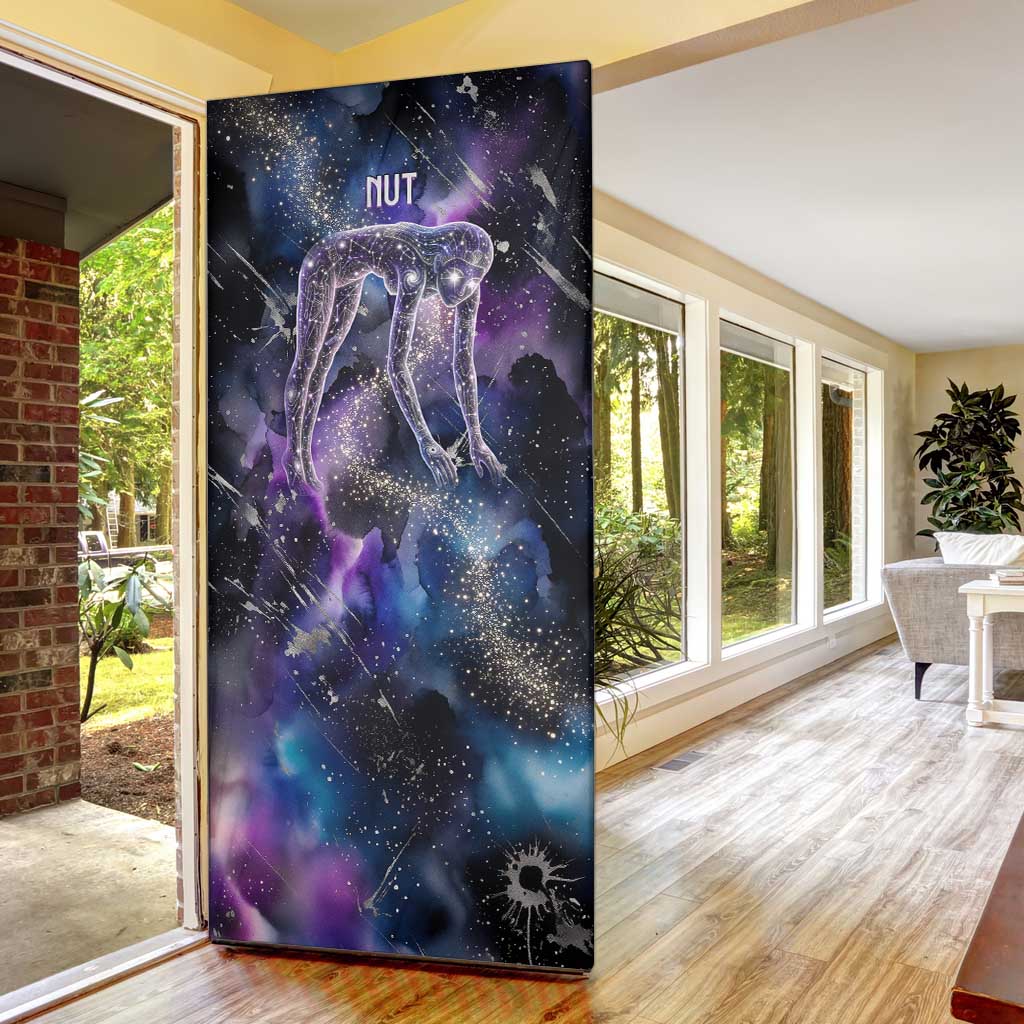 Nut Egyptian Door Cover She Who Bore the Gods Galactic Vessel Cosmic Goddess Star Map