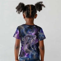 Nut Egyptian Kid T shirt She Who Bore the Gods Galactic Vessel Cosmic Goddess Star Map