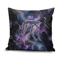 Nut Egyptian Pillow Cover She Who Bore the Gods Galactic Vessel Cosmic Goddess Star Map