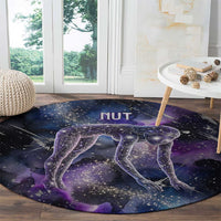 Nut Egyptian Round Carpet She Who Bore the Gods Galactic Vessel Cosmic Goddess Star Map