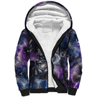 Nut Egyptian Sherpa Hoodie She Who Bore the Gods Galactic Vessel Cosmic Goddess Star Map