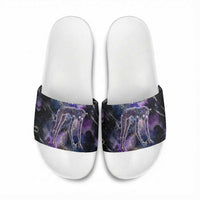 Nut Egyptian Slide Sandals She Who Bore the Gods Galactic Vessel Cosmic Goddess Star Map