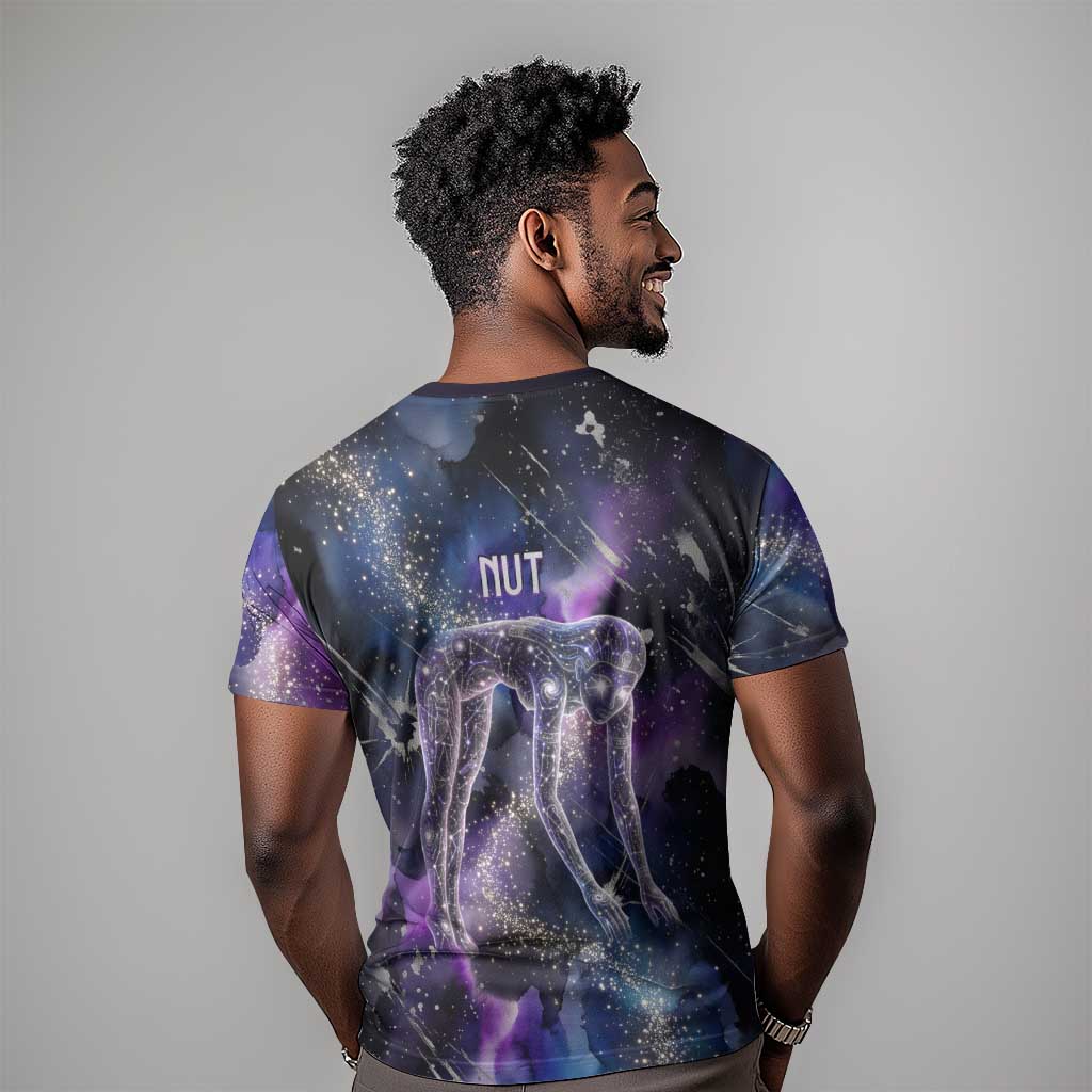 Nut Egyptian T shirt She Who Bore the Gods Galactic Vessel Cosmic Goddess Star Map