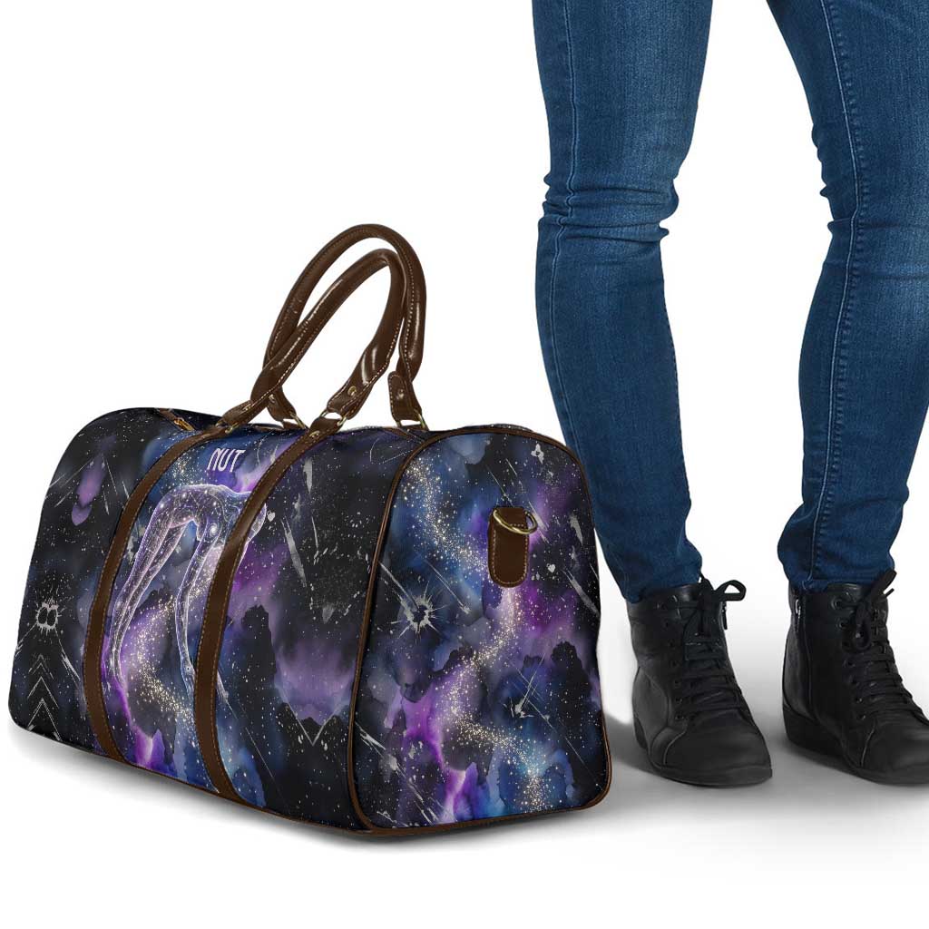 Nut Egyptian Travel Bag She Who Bore the Gods Galactic Vessel Cosmic Goddess Star Map