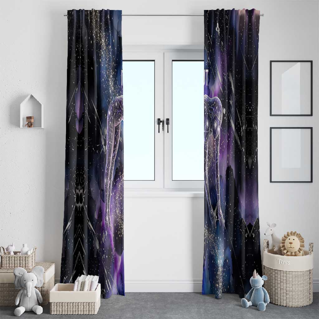 Nut Egyptian Window Curtain She Who Bore the Gods Galactic Vessel Cosmic Goddess Star Map