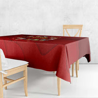 Chinese Zodiac Happy New Year Tablecloth Festive Cartoon Illustration Style