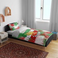 Free Iran Bedding Set Lion and Sun Emblem Grunge Paint Splash Style