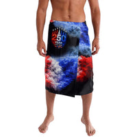USA 250th Anniversary Celebration Lavalava Patriotic Smoke Burst Art Style
