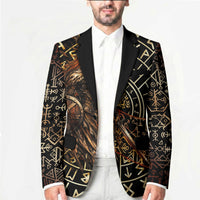 Viking Shieldmaiden and Yggdrasil Blazer Norse Rune Circle Mythology Illustration