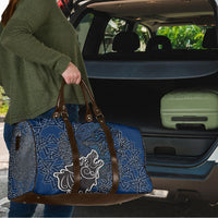 Viking Wolf and Valknut Travel Bag Nordic Knotwork Rune Illustration
