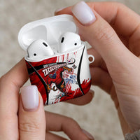 South Korea Football 2026 Champions AirPods Case Taegeuk Warriors Tiger Mascot - Traditional Korean Art Style