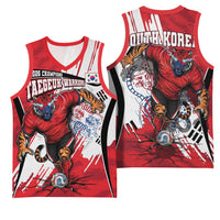 South Korea Football 2026 Champions Basketball Jersey Taegeuk Warriors Tiger Mascot - Traditional Korean Art Style