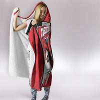 South Korea Football 2026 Champions Hooded Blanket Taegeuk Warriors Tiger Mascot - Traditional Korean Art Style