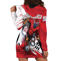 South Korea Football 2026 Champions Hoodie Dress Taegeuk Warriors Tiger Mascot - Traditional Korean Art Style