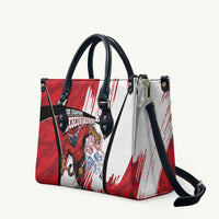 South Korea Football 2026 Champions Leather Bag Taegeuk Warriors Tiger Mascot - Traditional Korean Art Style