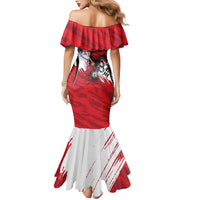 South Korea Football 2026 Champions Mermaid Dress Taegeuk Warriors Tiger Mascot - Traditional Korean Art Style