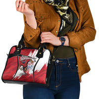 South Korea Football 2026 Champions Shoulder Handbag Taegeuk Warriors Tiger Mascot - Traditional Korean Art Style