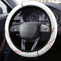 South Korea Football 2026 Champions Steering Wheel Cover Taegeuk Warriors Tiger Mascot - Traditional Korean Art Style