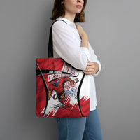 South Korea Football 2026 Champions Tote Bag Taegeuk Warriors Tiger Mascot - Traditional Korean Art Style