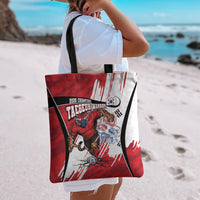 South Korea Football 2026 Champions Tote Bag Taegeuk Warriors Tiger Mascot - Traditional Korean Art Style