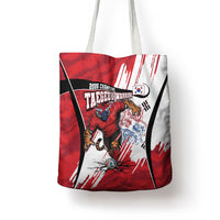 South Korea Football 2026 Champions Tote Bag Taegeuk Warriors Tiger Mascot - Traditional Korean Art Style