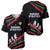 Burundi Baseball Jersey with Athletics Runners Black Red Green Flag Spirit