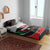 Burundi Bedding Set with Athletics Runners Black Red Green Flag Spirit