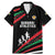Burundi Family Matching Mermaid Dress and Hawaiian Shirt with Athletics Runners Black Red Green Flag Spirit