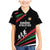 Burundi Family Matching Mermaid Dress and Hawaiian Shirt with Athletics Runners Black Red Green Flag Spirit