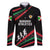 Burundi Family Matching Short Sleeve Bodycon Dress and Hawaiian Shirt with Athletics Runners Black Red Green Flag Spirit