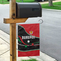 Burundi Garden Flag with Athletics Runners Black Red Green Flag Spirit