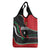 Burundi Grocery Bag with Athletics Runners Black Red Green Flag Spirit