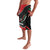 Burundi Lavalava with Athletics Runners Black Red Green Flag Spirit