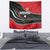Burundi Tapestry with Athletics Runners Black Red Green Flag Spirit