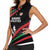 Burundi Women Sleeveless Polo Shirt with Athletics Runners Black Red Green Flag Spirit
