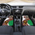 Burundi Lion Tribal Pattern Car Mats with National Motto Unité Travail Progrès