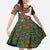 Burundi Lion Tribal Pattern Family Matching Puletasi and Hawaiian Shirt with National Motto Unité Travail Progrès