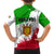 Burundi Flag Family Matching Long Sleeve Bodycon Dress and Hawaiian Shirt with National Emblem and Motto Unité Travail Progres