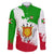 Burundi Flag Family Matching Puletasi and Hawaiian Shirt with National Emblem and Motto Unité Travail Progres