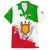 Burundi Flag Family Matching Tank Maxi Dress and Hawaiian Shirt with National Emblem and Motto Unité Travail Progres