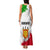 Burundi Flag Family Matching Tank Maxi Dress and Hawaiian Shirt with National Emblem and Motto Unité Travail Progres