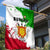 Burundi Flag Garden Flag with National Emblem and Motto Unité Travail Progres