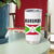 Burundi Flag Tumbler Cup with National Emblem and Motto Unité Travail Progres
