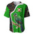 Burundi Turaco Baseball Jersey with National Bird and Flag Pattern