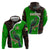 Burundi Turaco Hoodie with National Bird and Flag Pattern