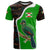 Burundi Turaco T Shirt with National Bird and Flag Pattern