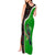 Burundi Turaco Tank Maxi Dress with National Bird and Flag Pattern
